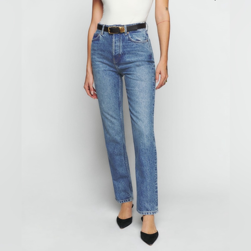 Cynthia High Rise Straight Jeans size 26 - Colorado Wash